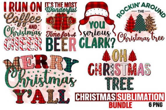 Christmas Sublimation Bundle Design