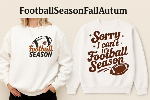 Digital files: Football Season Fall Autum, Football Png, Glitter Football Png, Game Day Football