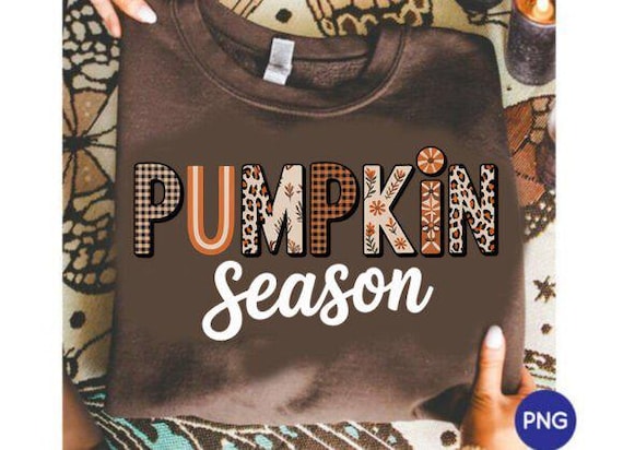 Pumpkin Season PNG, Retro Halloween PNG