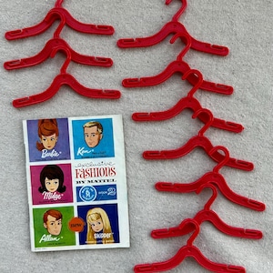 Barbie Hangers plus Barbie Mini Catalog, Vintage 1960&#39;s