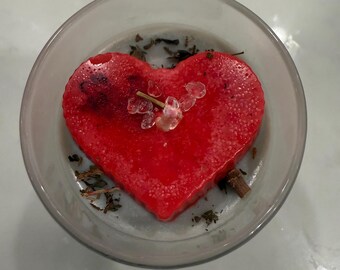 Be my valentine candle