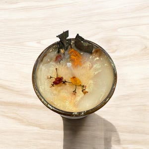 Lemon drop candle