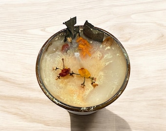 Lemon drop candle