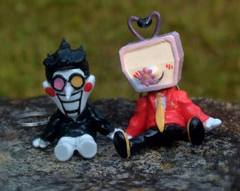 Small Spamtenna keychains !