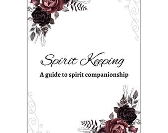 Przewodnik po utrzymywaniu duchów do druku | Towarzysze duchowi | Jak utrzymywać duchy | Opiekun duchów pdf | Towarzystwo duchowe | Pobieranie cyfrowe