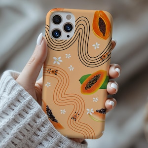 papaya カスタムMpケース Papaya Phone Case - Etsy
