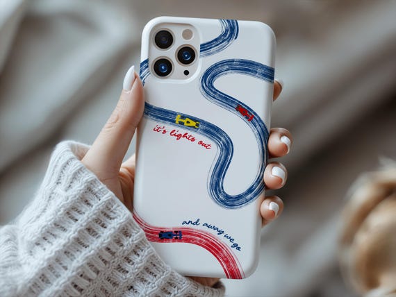 F1 Red Bull Racing Painted Track F1 Phone Case Design