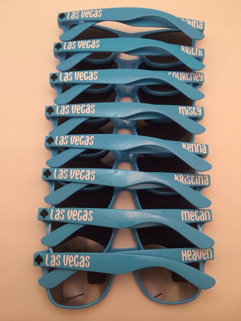 Personalized Sunglasses Las Vegas Bachelorette Bachelorette Etsy