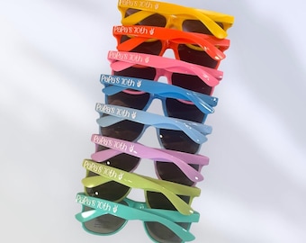 Birthday Party Sunglasses | Milestone Birthday | 40th Birthday | 50th Birthday | 60th Birthday | 30th Birthday Party | Birthday Trip