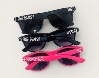 Ring Bearer Gift - Flower Girl Gift - Ring Bearer or Flower Girl Sunglasses - Child Size Sunglasses - Kid’s Sunglasses