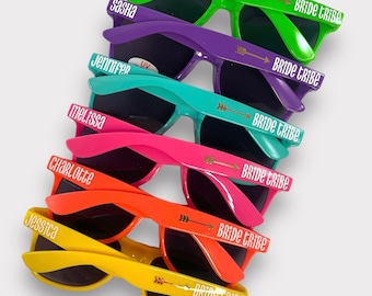 Custom Sunglasses, Party Sunglasses, Bridesmaid Gifts, Personalized Sunglasses, Bachelorette Gifts, Wedding Favors, Destination Wedding