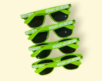40th Birthday Squad, Birthday Sunglasses, 50th Bday, Personalized, Birthday Favors, Birthday Trip, 39 plus, Birthday Cruise, Bday Milestone