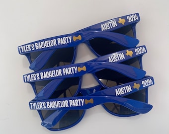 Bachelor Party • Last Rodeo • Guys Night • Last Night Out • Custom Sunglasses • Personalized Sunglasses • Vegas Party • Austin • Nashville