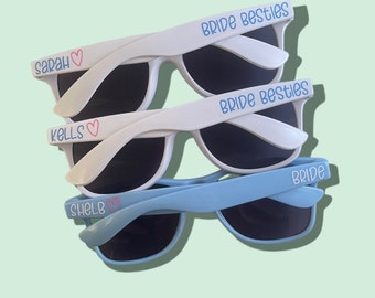 Custom Sunglasses | Party Sunglasses | Bridesmaid Gifts | Personalized Sunglasses | Bachelorette Gifts | Wedding Favor | Destination Wedding