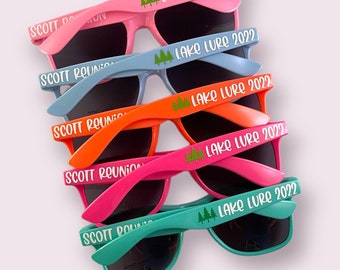 Personalized Sunglasses | Family Reunion Favor | Birthday Party Favor | Bachelorette Party Gifts | Bachelorette Favor | Custom Sunglasses