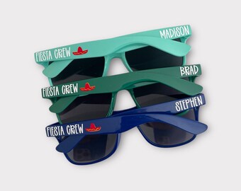 Friends Vacation Sunglasses | Personalized Sunglasses for Friend Trips | Custom Group Trip Sunglasses | Vacation Favors