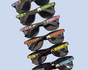 Bachelor Party Gift • Stag Party • Guys Night • Last Night Out • Custom Sunglasses • Vegas Party • Bachelor Party Idea • Bachelor Party Trip