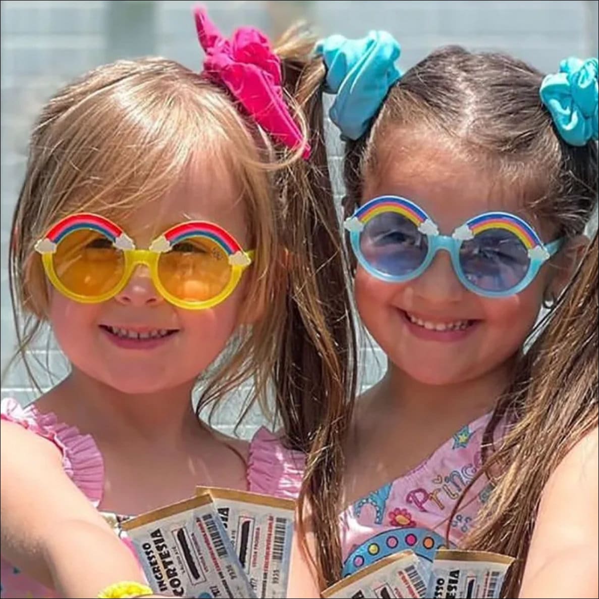 Girls rainbow sunglasses 2025