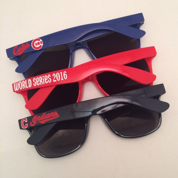 Personalized Sunglasses | Baseball Sunglasses | Chicago Cubs | Cleveland Guardians | Birthday Gift | Yankees | Sports Team Sunglasses