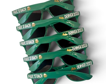 Bachelor Party Sunglasses • Last Rodeo • Guys Night • Last Night Out • Custom Sunglasses •  Vegas  Austin  Nashville Trip
