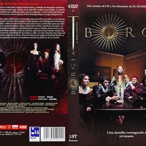 Series FRANCIA, BORGIA, 1ra,2da,3ra, 13 dvd/Boxes, 38 Episodes
