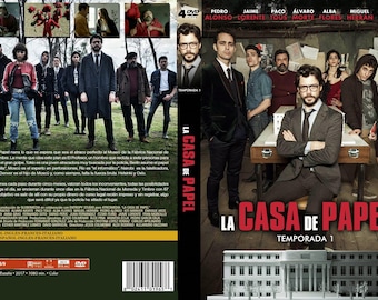 La Casa de PAPEL, coffret DVD des saisons 1 à 5 (48 épisodes)