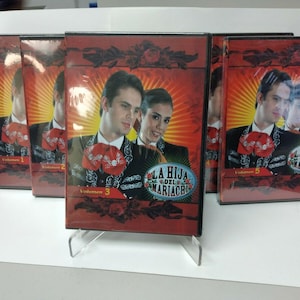 Serie COLOMBIA, La Hija del MARIACHI, 1ra, 30 dvd/Caja, 147 Episodios