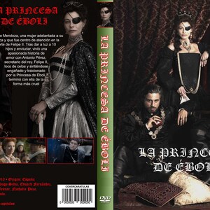 Series ESPAÑA, La PRINCESA de EBOLI, 1ra, 1 dvd/Box, 2 Episodes