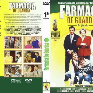 シリーズ ESPAÑA、FARMACIA de GUARDIA、1ra、2da、3ra、4ta、および 5ta、DVD/ボックス 44 枚、169 エピソード