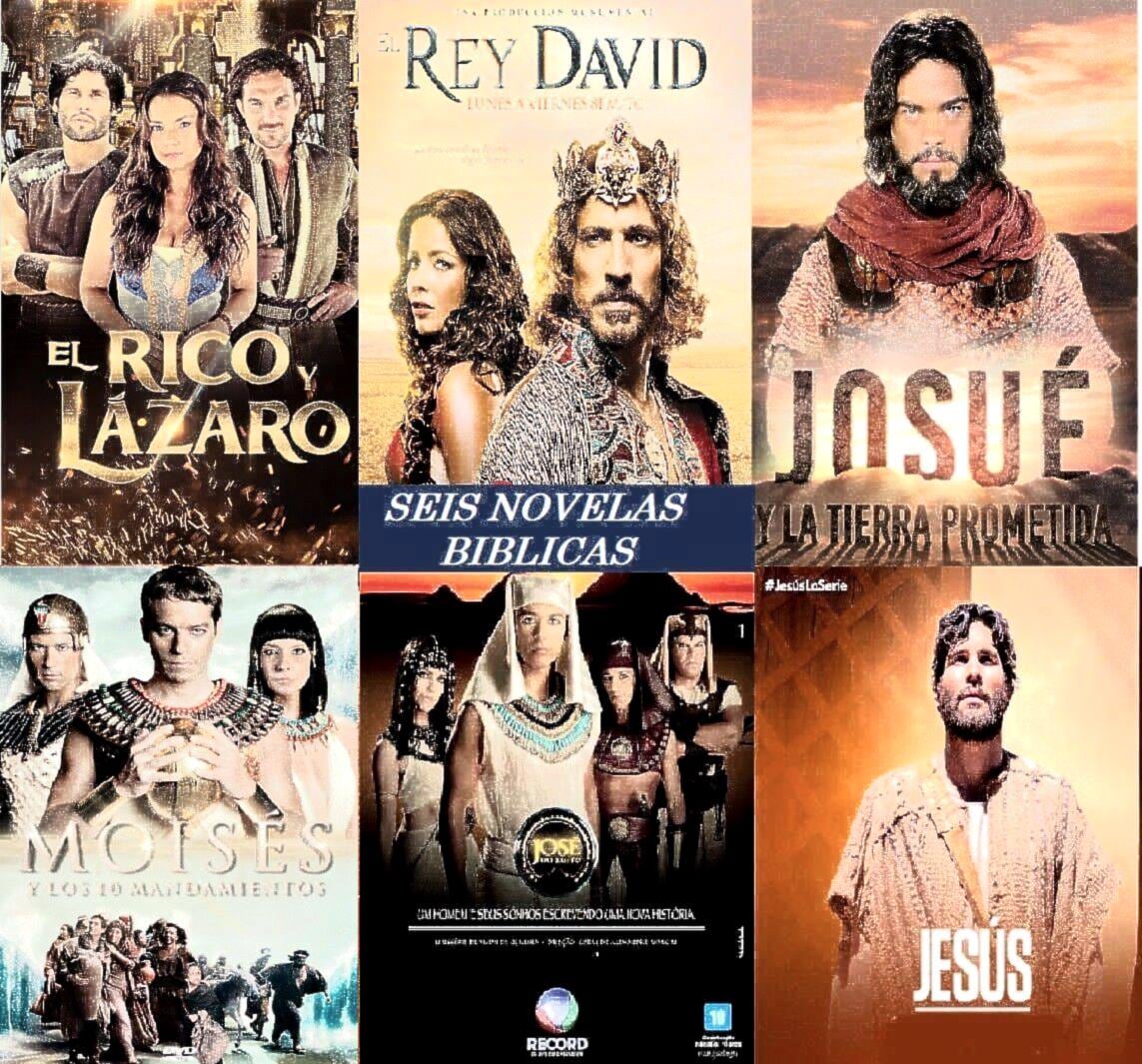 BIBLICAS, 6 SERIES , 195 Dvd, 870 Episodes, BRASIL - Etsy