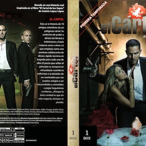 Series COLOMBIA, El Cartel de los SAPOS, 1ra, 2da, 27 dvd's/dozen, 107 afleveringen