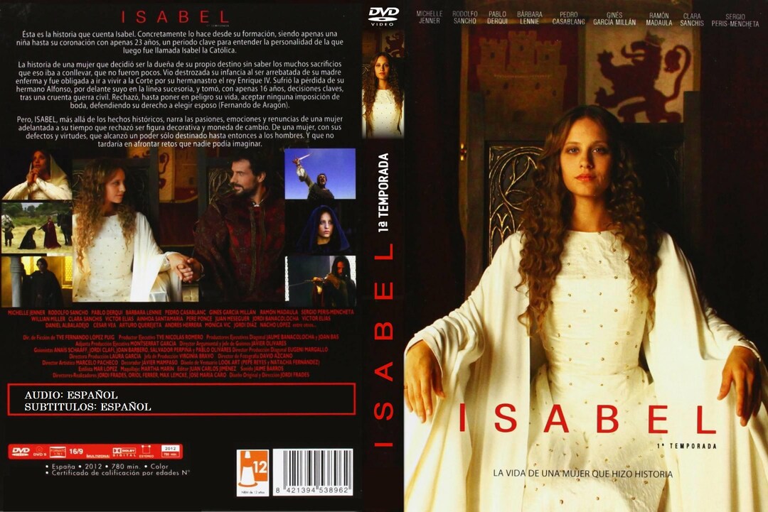 Isabel Dvd Series ESPAÑA, Isabel, 1ra,2da,3ra, 14 Dvd/boxes, 39 Episodes,2012-13 ...