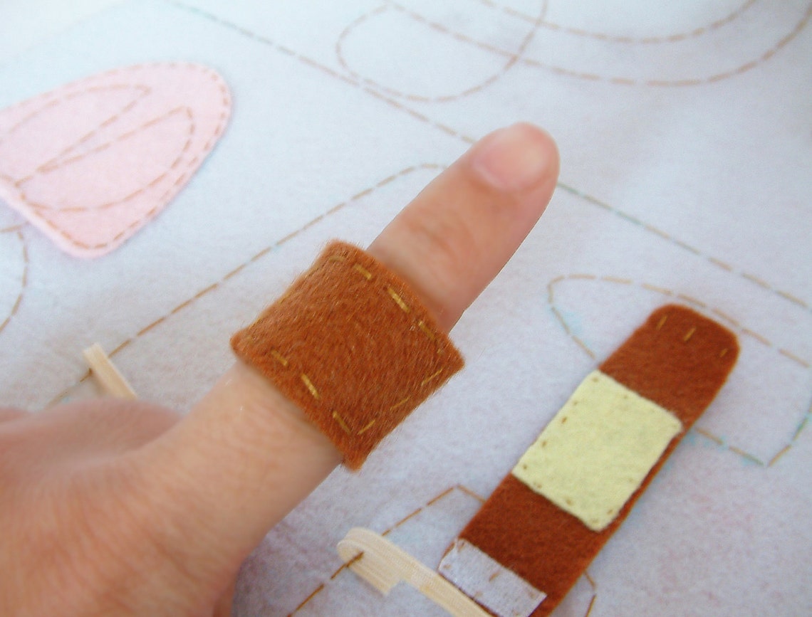 Felt toysFelt Medical bag Doctor SetKT22 Etsy