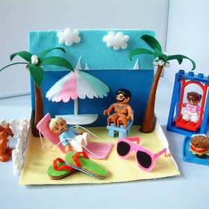 New Felt toys-Sea beach Party-PDF pattern and instructions via Email-T10 image 2