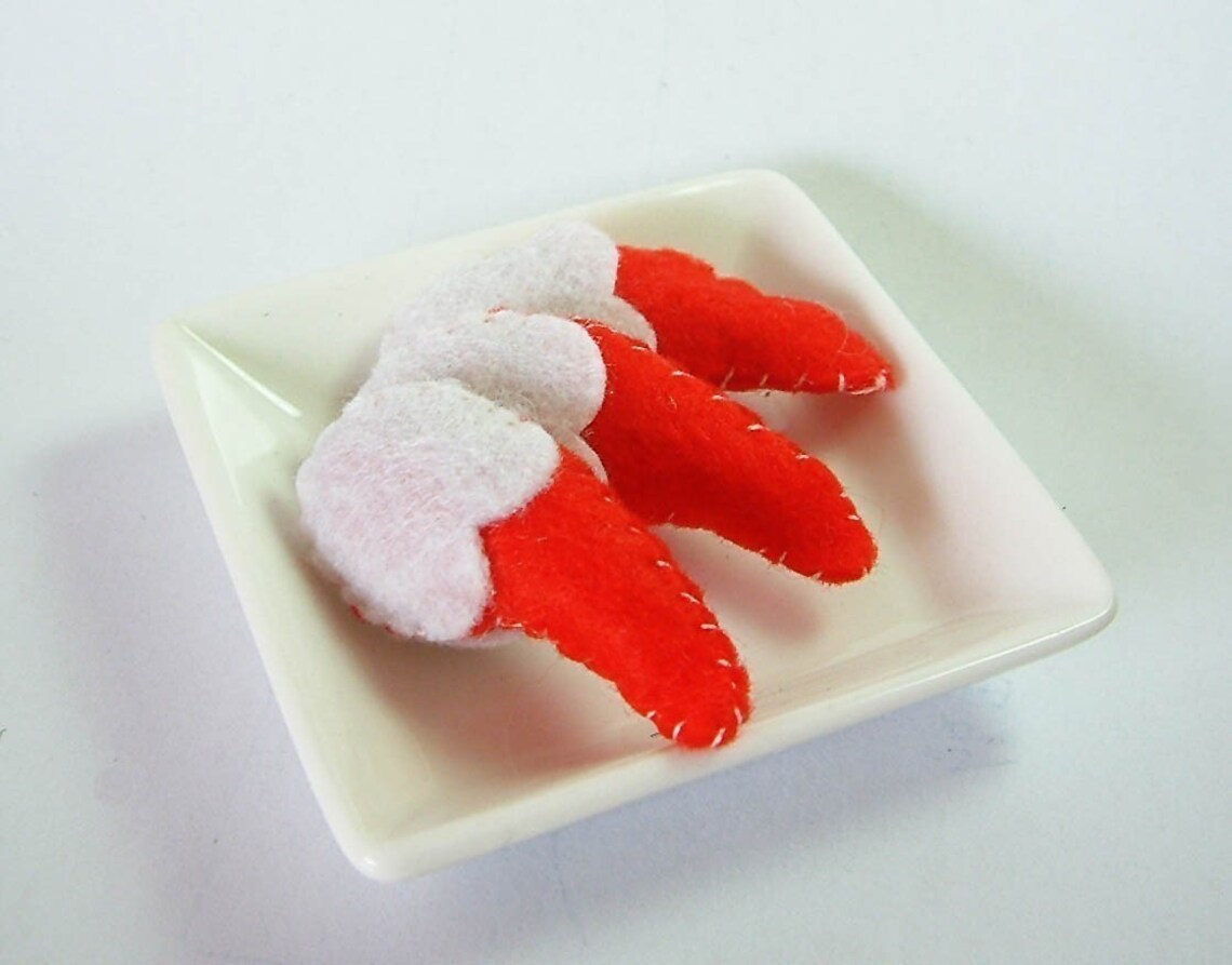 NewDIY felt Rotating Sushi set PDF Pattern via EmailF22 Etsy