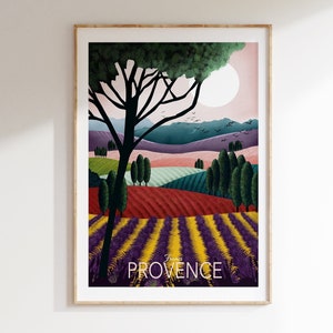 Provence | South of France | The French Riviera  | French Wall Art | Lavender fields