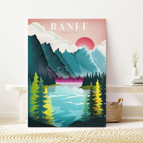 Banff Large Wall Art Etsy