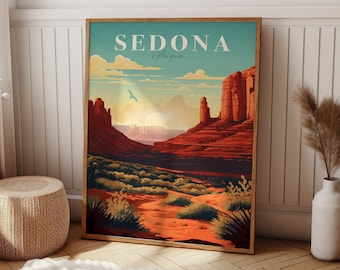 Arizona Wall Art, Sedona Print, Sedona Wall Art, Sedona Print, Adventure Wall Art, , Printable Wall Art, Hiking Lover Gift, DIGITAL DOWNLOAD