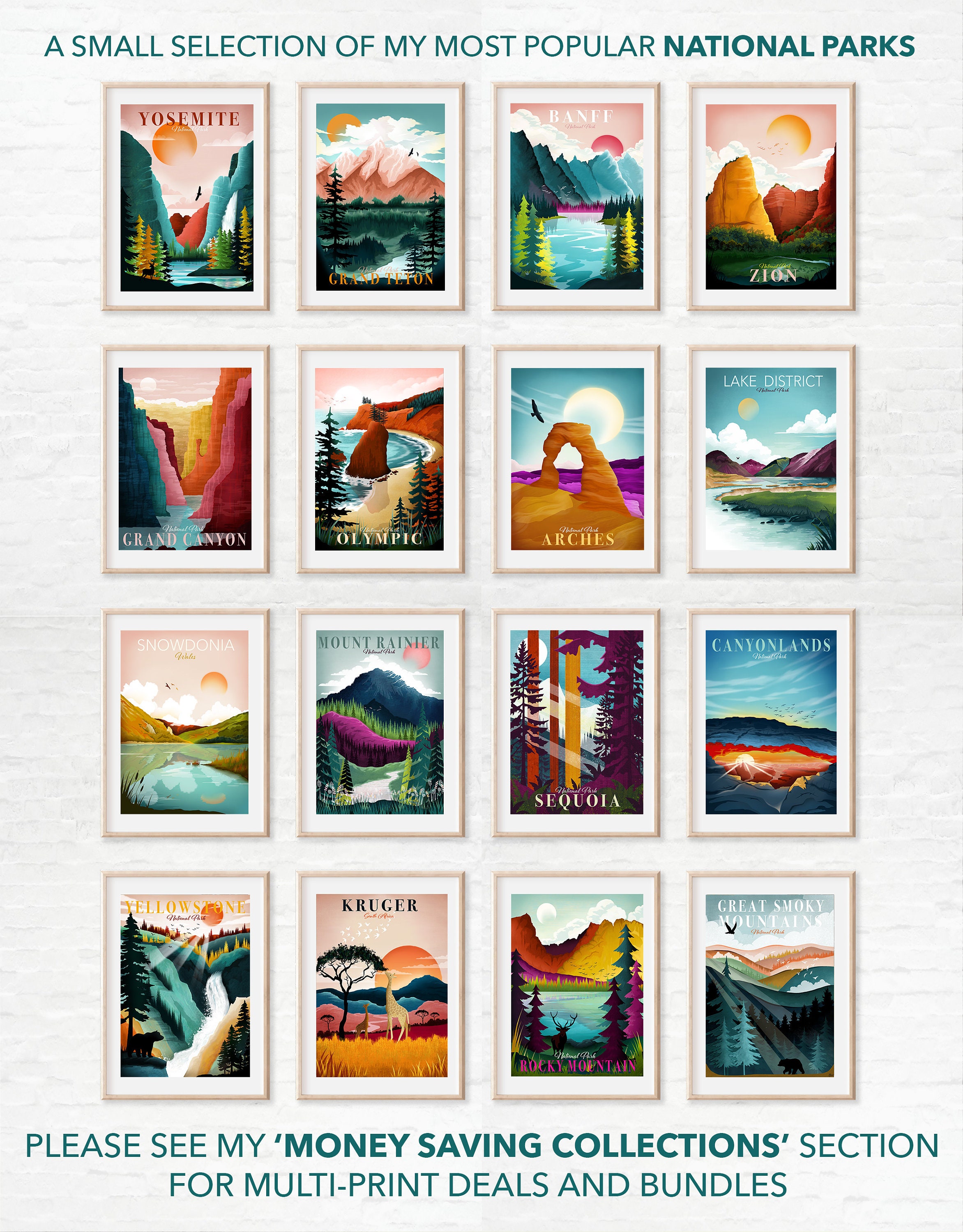 Discover Parc National Arches Vintage Voyage Poster