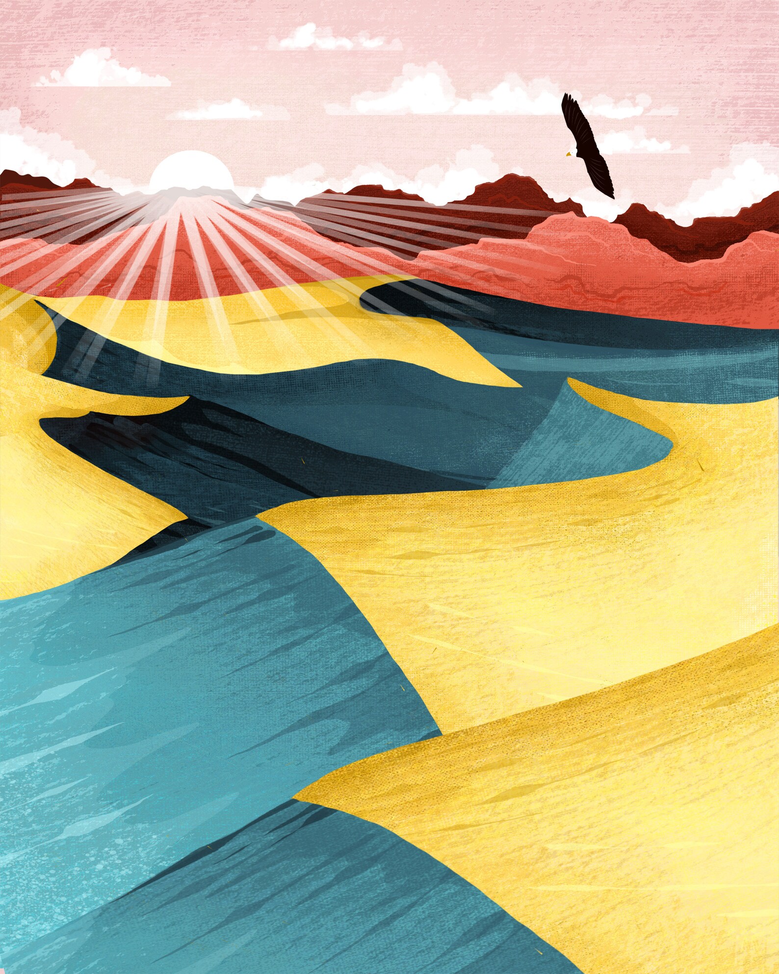 Death Valley Print California Wall Art National Park Art Etsy