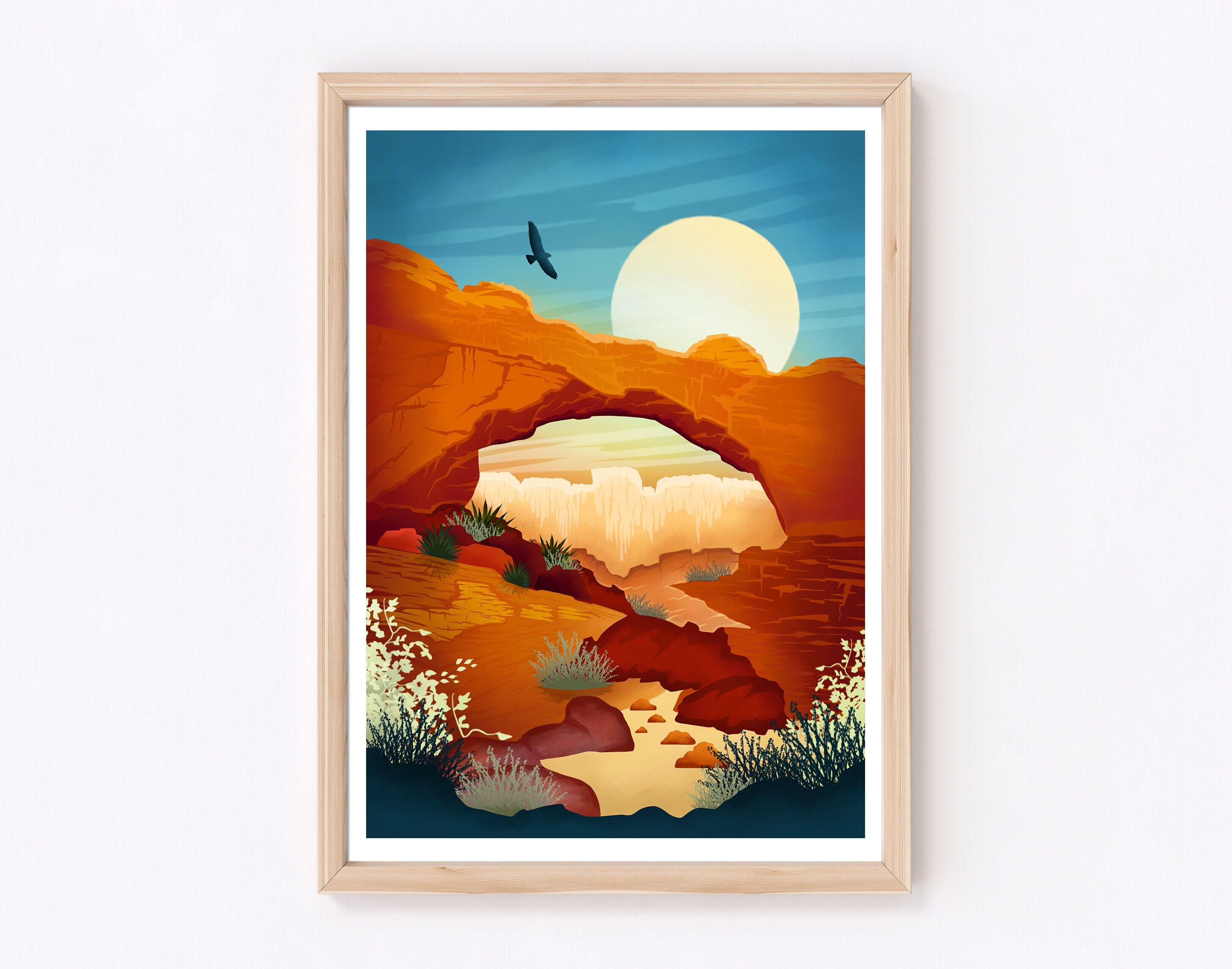 Capitol Reef National Park | Hickman Bridge Arch | National Park