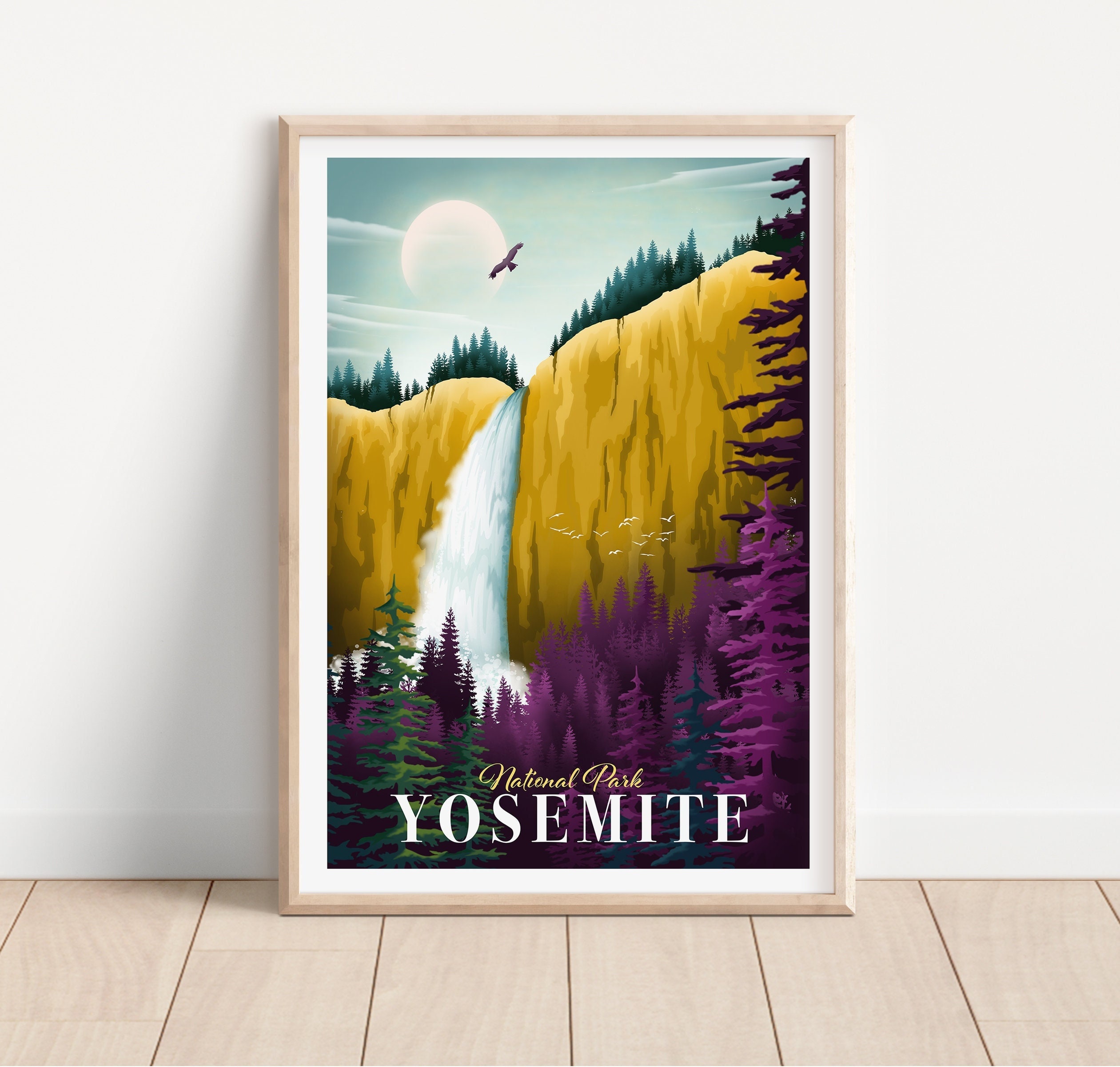 Discover Parc National De Yosemite Poster