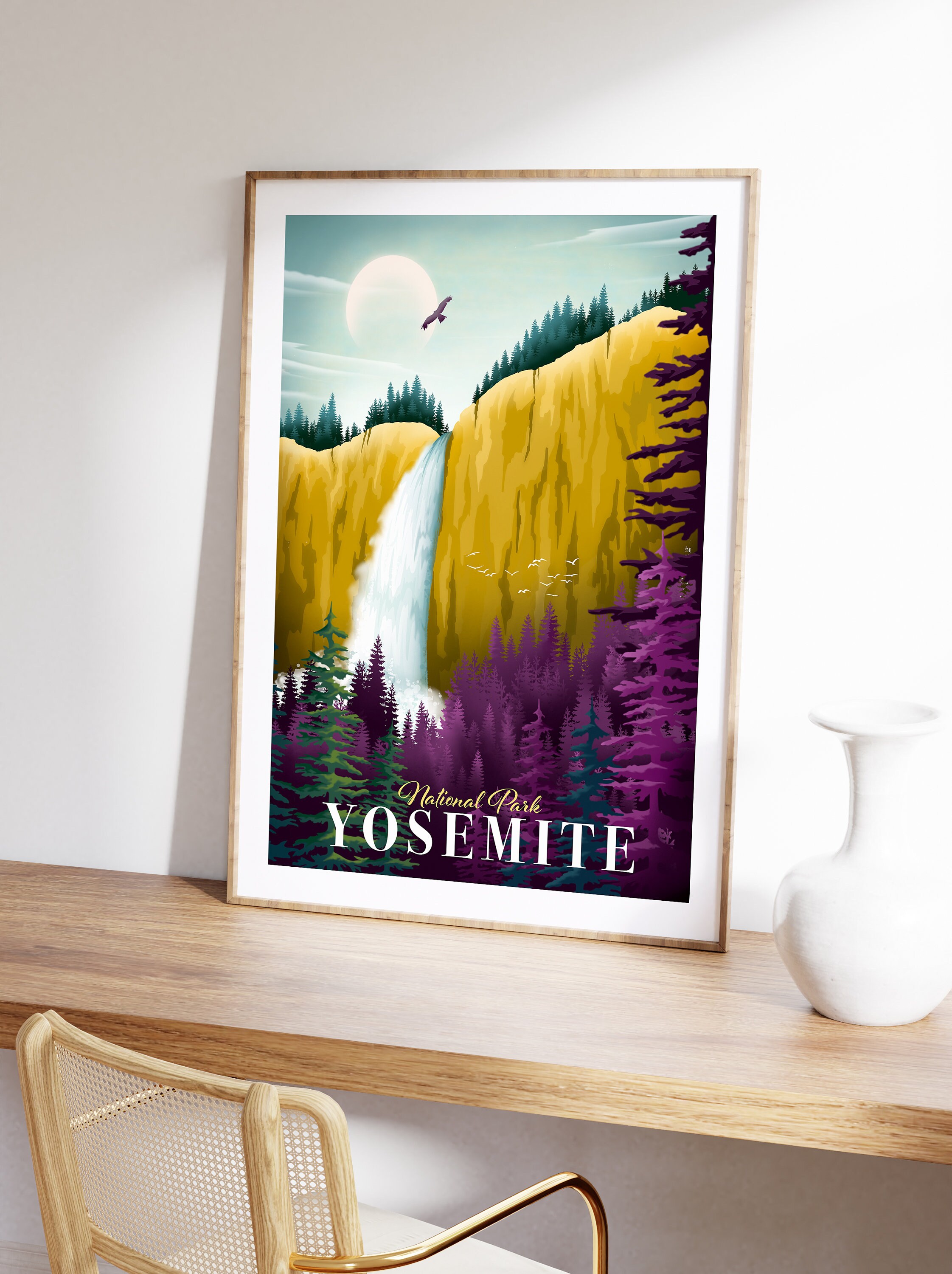 Discover Parc National De Yosemite Poster