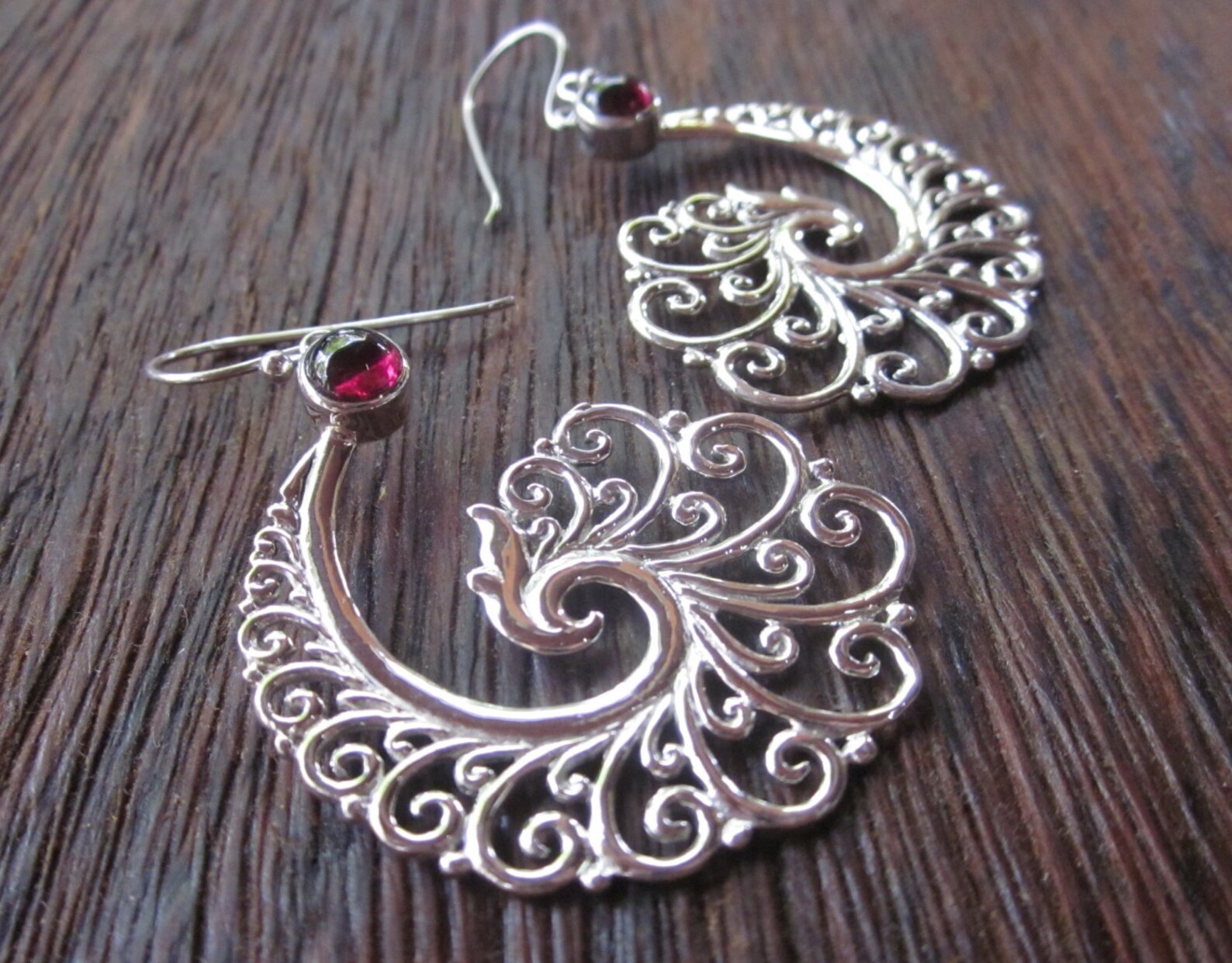 Bali Sterling Silver Earrings / silver 925 / Balinese Etsy