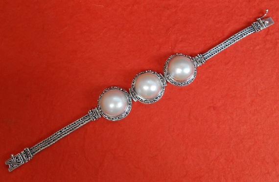 Mabe pearl deals bracelet