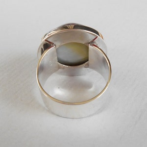 Awesome Bali Sterling Silver Mabe Pearl Ring / Silver 925 / - Etsy