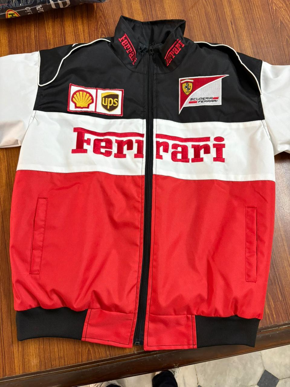 Vintage Ferrari F1 Racing Jacket I Scuderia Team Bomber I Retro Motorsport Streetwear