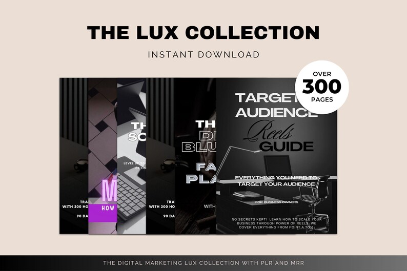 Ultimate Luxury Digital Marketing Bundle | 8 Guides With PLR & MRR for ...