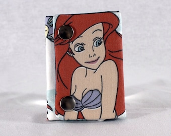 Little Mermaid Three Fold Chain Wallet Recycled