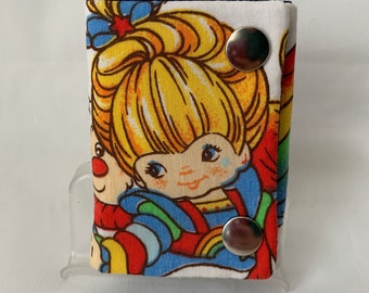 Rainbow Brite Three Fold Chain Wallet Recycled